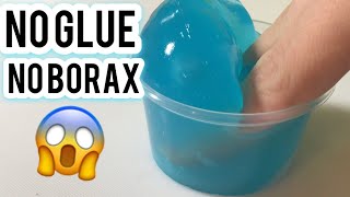 HOW TO MAKE SLIME WITHOUT GLUE WITHOUT BORAX NO GLUE  NO BORAX RECIPE EASY SLIME [upl. by Aimahs335]