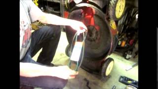 Toro Personal Pace 20334 Mower Belt Replacement Easy Way Step By Step Instructions [upl. by Lynnell]