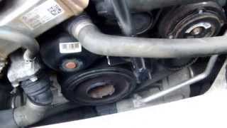 BMW 120d E87 How to Replace Aux Drive Belt amp Tensioner [upl. by Meluhs]