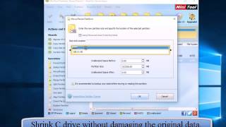 MiniTool Partition Wizard  Manage Windows 10 Partitions [upl. by Tichonn]