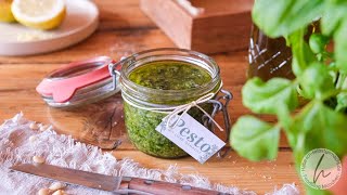 Basilikum Pesto selber machen [upl. by Haissi742]