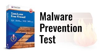 Zone Alarm Free Firewall Malware Prevention test [upl. by Garth]