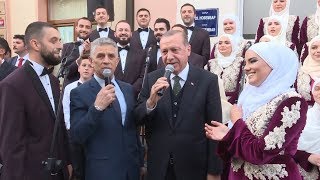 Cumhurbaşkanı Erdoğana Novi Pazarda sevgi seli [upl. by Lyndsay256]