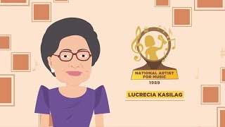 Lucrecia Kasilag  National Arts Month [upl. by Ettenan46]