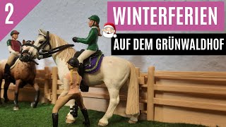 2 Winterferien auf dem Grünwaldhof ☃️  Schleich Serie 🎄 51220 [upl. by Anaugal]