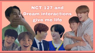 nct 127 and dream interactions that added ten years to my life [upl. by Brenk76]