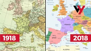 How The World Map Has Changed In 100 Years Since WWI [upl. by Kier]