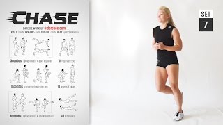 Chase Workout by DAREBEE  FULL   CARDIO   30 Minutes [upl. by Isidro]