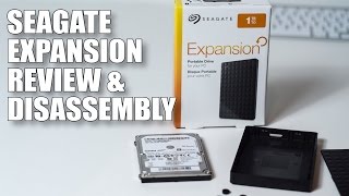 Seagate Expansion Portable Drive Review and Disassembly [upl. by Aydne]