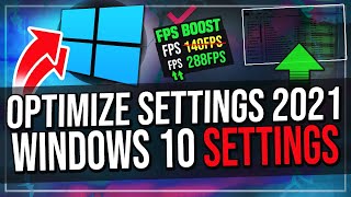 How To Optimize Windows 10 for Gaming 2024 Increase FPS and Performance [upl. by Sualocin107]