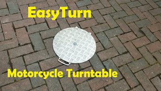 EasyTurn  Motorbike centre stand Turntable [upl. by Aracal]