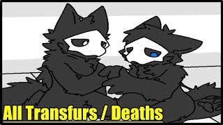 All Transfurs  Transfurmations  Deaths  Game Overs In English  Changed [upl. by Latsyrhc]