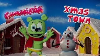 XMAS TOWN Gummibär CLAYMATION CHRISTMAS Video Gummy Bear [upl. by Denzil]