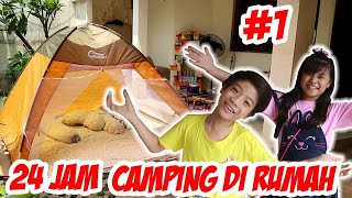 24 JAM CAMPING DI DEPAN RUMAH PART 1  RUSUH TIDUR MASAK  Vlog Drama Lucu  CnX Adventurers [upl. by Roach339]