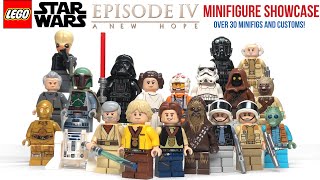 LEGO Star Wars Episode 4 A NEW HOPE Minifigure Collection Showcase [upl. by Crandell53]