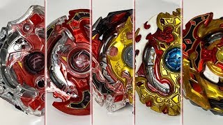 SPRIGGAN EVOLUTIONS  Beyblade Burst Spriggan Generations Marathon Battle [upl. by Daphie321]