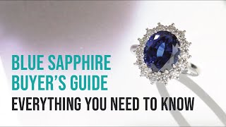 Blue Sapphire Buyer’s Guide Everything You Need to Know [upl. by Anahsak]