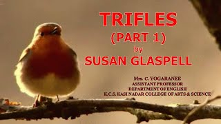 Trifles I by Susan Glaspell [upl. by Harman]