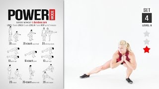 Power Mode Workout by DAREBEE  FULL   Strength amp Tone   40 Minutes [upl. by Lemraj]