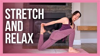 30 min Evening Yoga for Flexibility  STRETCH amp RELAX [upl. by Aleik]