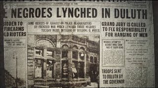 100 Years Ago Three Black Men Lynched in Duluth [upl. by Bunow]