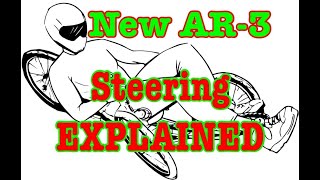 AR3 Steering vs Standard Tadpole Recumbent Bicycle Comparison [upl. by Resa]