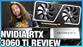 NVIDIA GeForce RTX 3060 Ti Founders Edition Review Gaming Thermals Noise amp Power Benchmarks [upl. by Marvella]