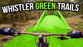 Whistler Bike Park Green Trails  Complete Beginners Guide [upl. by Quartet275]