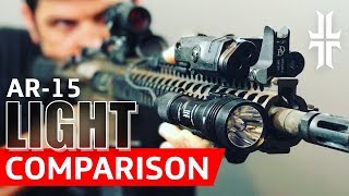 AR15 Flashlight Comparison Streamlight vs Surefire [upl. by Rand]