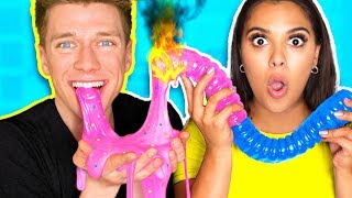 DIY Giant Gummy Worm MELTS into Edible Candy Slime SLIME YOU CAN EAT How To Make The BEST Slime [upl. by Fritz]