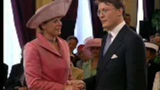 Civil Wedding Ceremony of Prince Constantijn of the Netherlands amp Laurentien Brinkhorst [upl. by Wailoo]