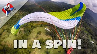 Paragliding Gone Wrong SPINS Explained By An Instructor [upl. by Hluchy913]