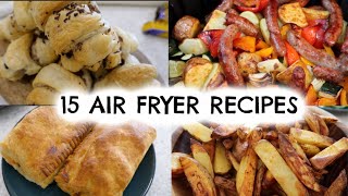 15 AIR FRYER RECIPES  WHAT TO COOK IN YOUR AIR FRYER  KERRY WHELPDALE [upl. by Barbuto534]