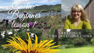 Gaelic Beginner  Greetings and Introductions [upl. by Asyal]