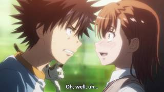 Toaru Majutsu no Index II  Touma meets Misaka Mikoto on 31 August [upl. by Vizzone587]