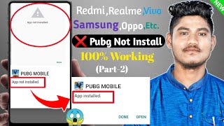 How To Fix Pubg Mobile quotApp Not Installedquot Pubg MobileLite Not Installed Error  I Cant Install [upl. by Chessy]