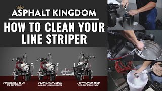 How To Clean Your Line Striper Cleaning Your Titan PowrLiner 3500 3500S and 4500 [upl. by Bac]