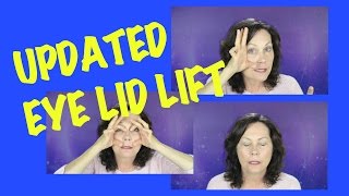 How to Lift your Droopy Hooded Eyelids with Exercise [upl. by Thorrlow]