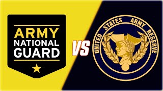 WHAT’s THE DIFFERENCE  NATIONAL GUARD VS ARMY RESERVE [upl. by Iknarf]