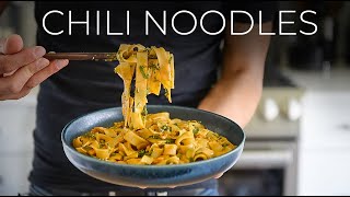 The MOST FLAVOURFUL Noodles EVER  Chili Oil Peanut Noodles [upl. by Anasor984]