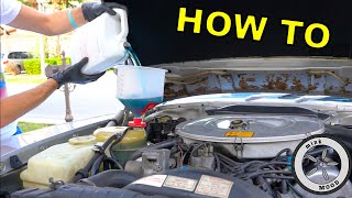 How to properly FLUSH your Classics Cooling System Thermostat  Coolant  Clutch Fan [upl. by Bekaj]