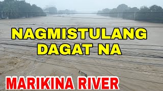 MARIKINA RIVER UPDATE GRABE ANG LAKI NG TUBIG [upl. by Nywles193]