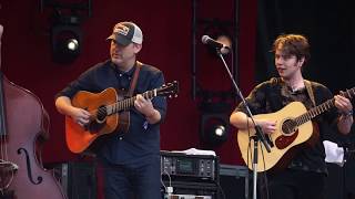 Billy Strings w Bryan Sutton  Freeborn Man  Delfest Grandstand Stage 5282017 [upl. by Noyek]