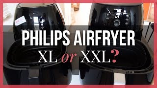 Philips Airfryer XL or XXL  Comparison English  See Prices in Video Description [upl. by Hnah]