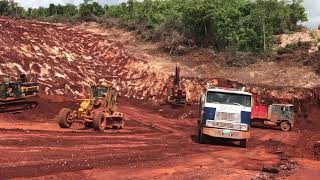 Bauxite mining in Jamaica short bauxite [upl. by Lisa]