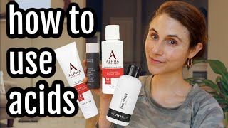 How to use acids for your skin type Dr Dray [upl. by Limbert]