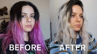 DIY Hair Color Remover with Vitamin C  No Bleach [upl. by Shoshanna]