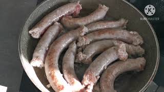 Comment je fais mes saucisse de Toulouse recette simple et rapide [upl. by Murray]