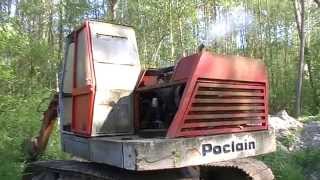 Poclain TC 45 startup excavator [upl. by Leis]