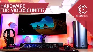 Welche HARDWARE braucht man für VIDEOSCHNITT und Content Creation [upl. by Dobbins84]